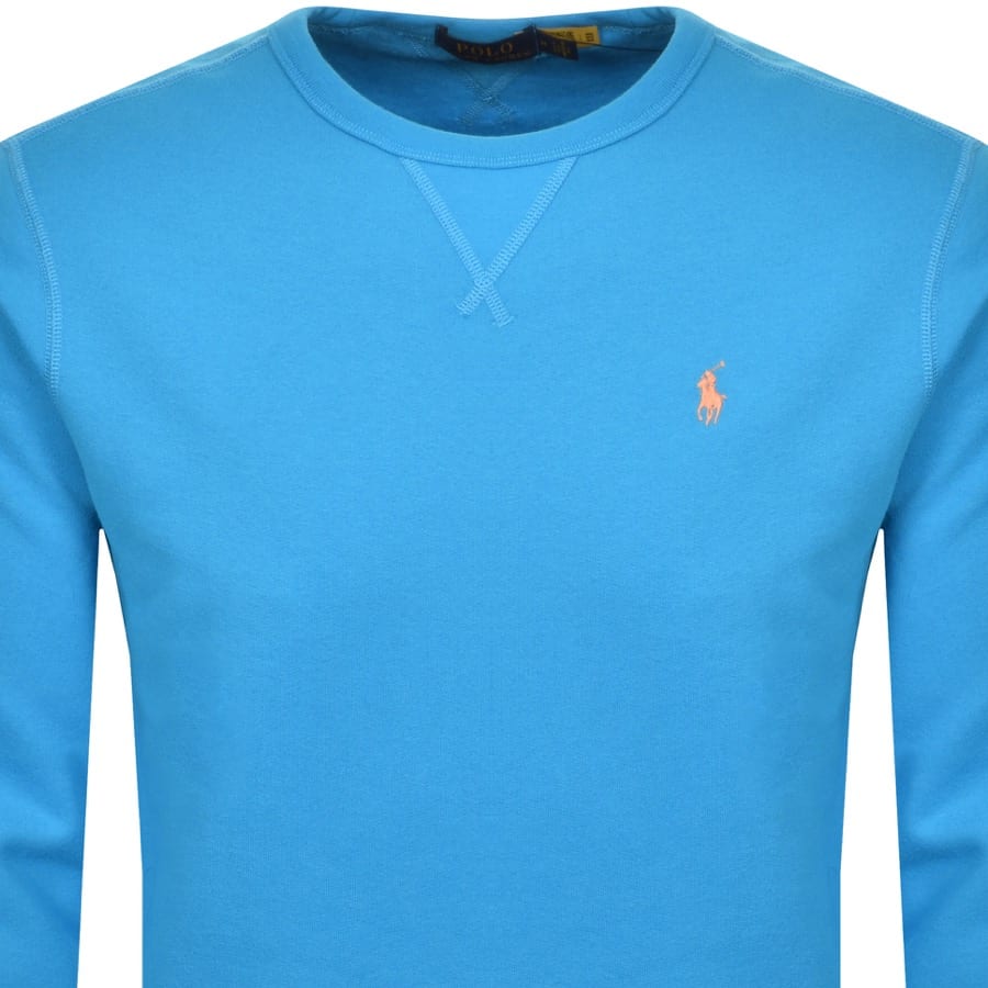 Alternative Image for ProductRalph Lauren Crew Neck Sweatshirt Blue2